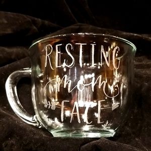 Personally hand etched coffee mug....